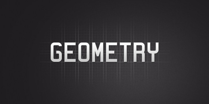 Geometry font preview