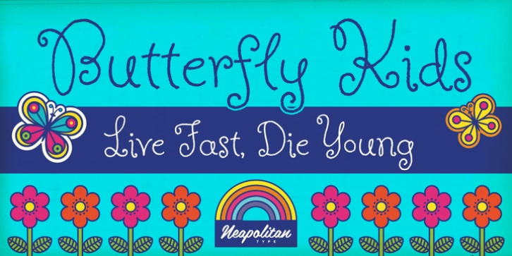 Butterfly Kids Pro font preview