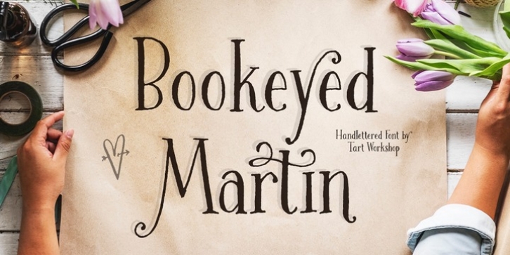 Bookeyed Martin font preview