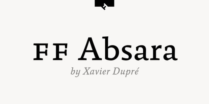 FF Absara font preview