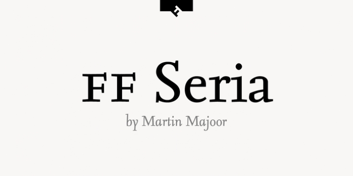 FF Seria font preview
