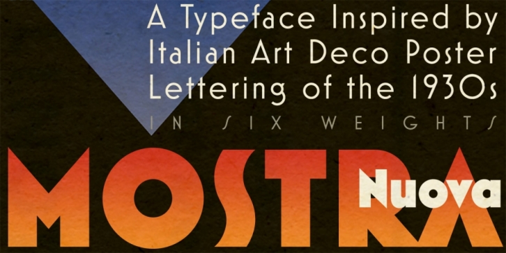 Mostra Nuova font preview