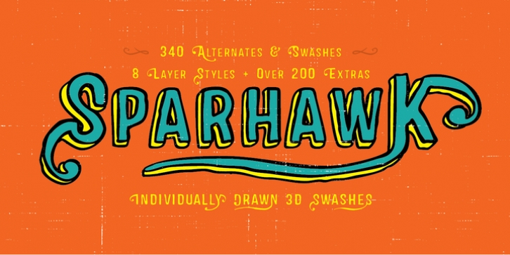 Sparhawk font preview