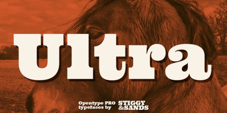 Ultra Pro font preview