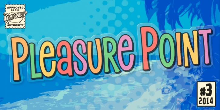 Pleasure Point font preview