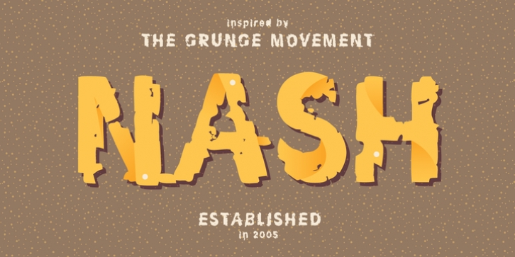 YWFT Nash font preview
