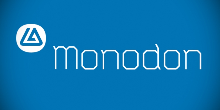 CA Monodon font preview