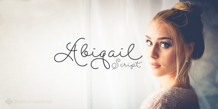 Abigail Script font preview