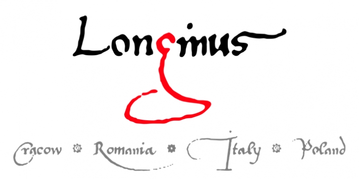 Longinus Pro font preview