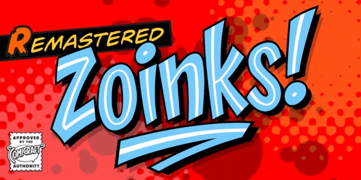 Zoinks font preview