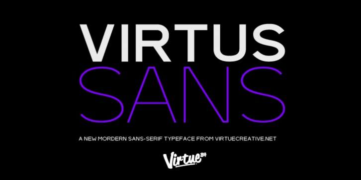 Virtus Sans font preview