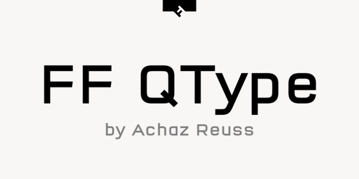 FF QType Pro font preview
