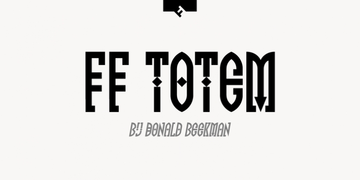 FF Totem font preview