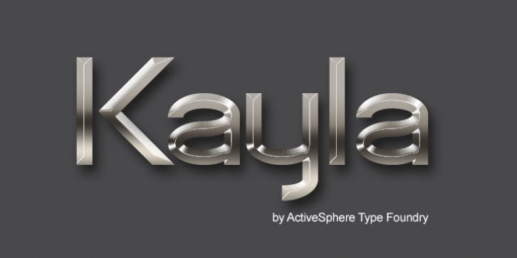 Kayla Sans font preview