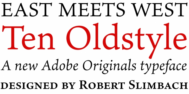 Ten Oldstyle font preview