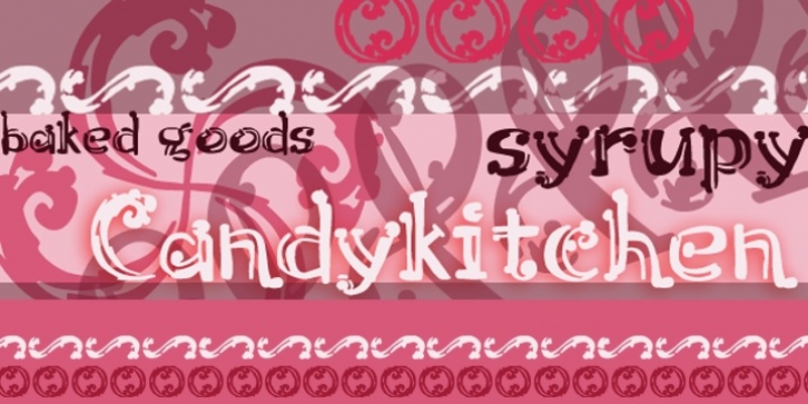 Candykitchen font preview