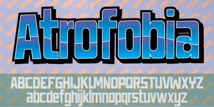 Atrofobia font preview