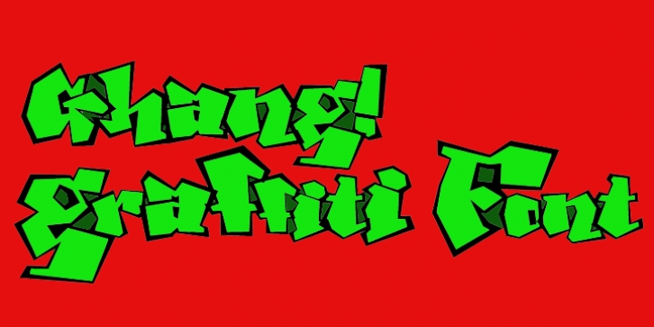 Ghang font preview