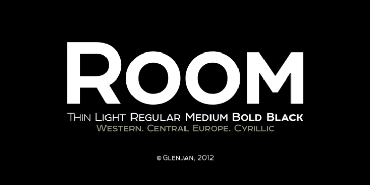 Room font preview
