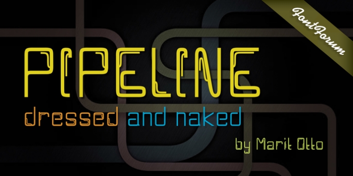 Pipeline font preview