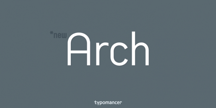 Arch font preview