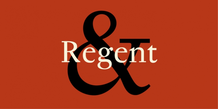 Regent Pro font preview