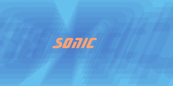 Sonic font preview