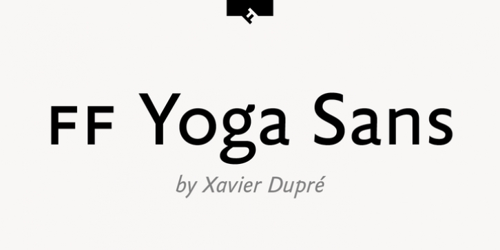 FF Yoga Sans font preview