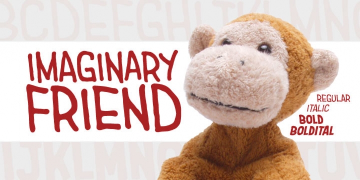 Imaginary Friend BB font preview