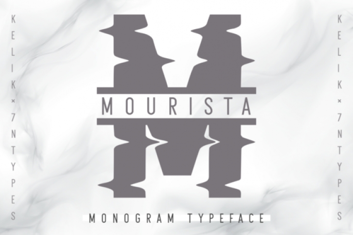 Mourista font preview