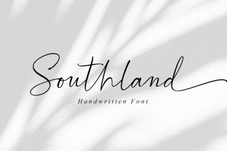 Southland font preview
