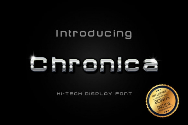 Chronica font preview