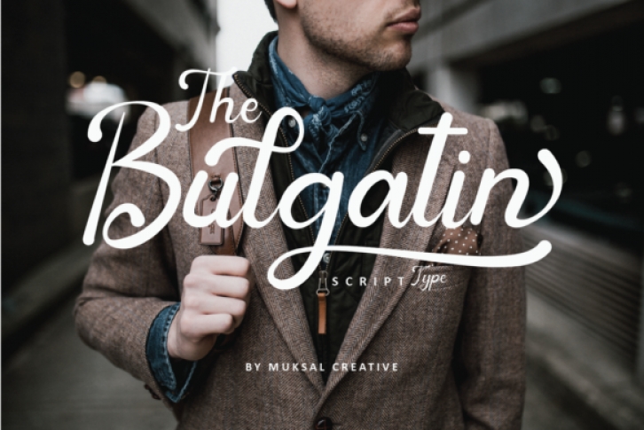 Bulgatin font preview