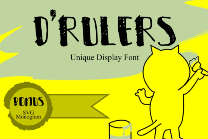 D'Rulers font preview