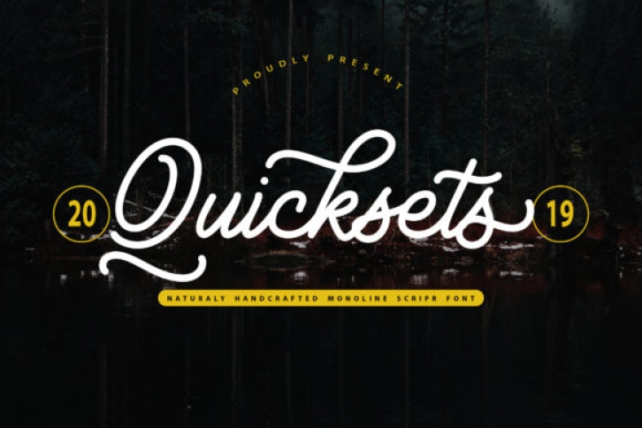 QuickSets font preview