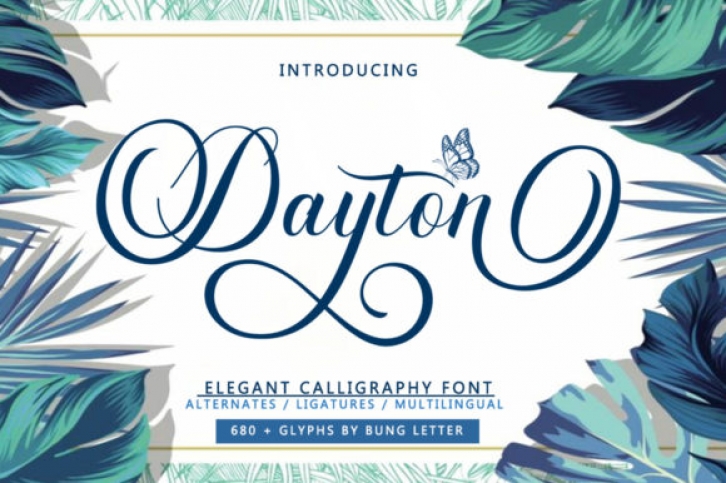 Dayton font preview