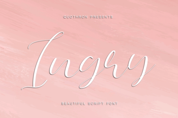 Ingry font preview