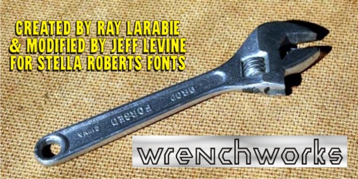 Wrenchworks SRF font preview