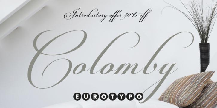 Colomby font preview