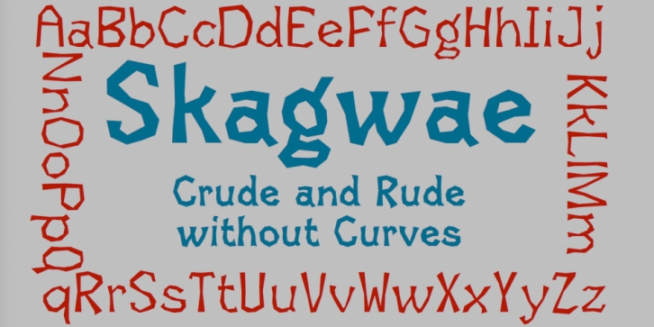 Skagwae font preview