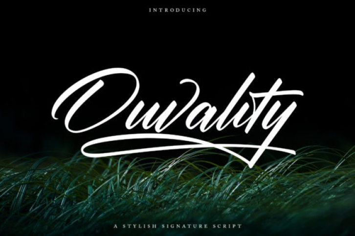 Ouvality font preview