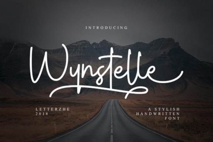 Wynstelle Script font preview