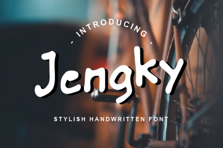 Jengky Font font preview