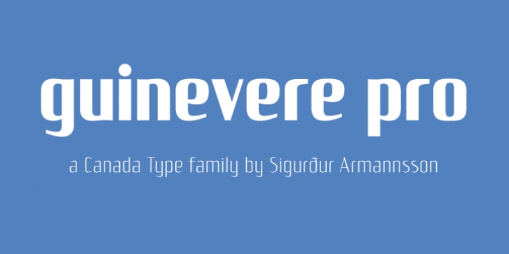 Guinevere Pro font preview
