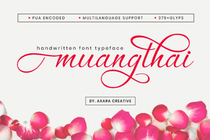 Muangthai font preview