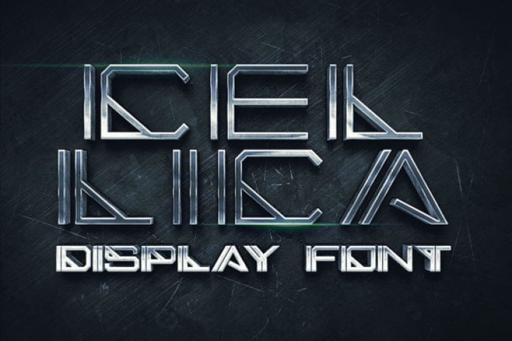 Cellica - Display Font font preview