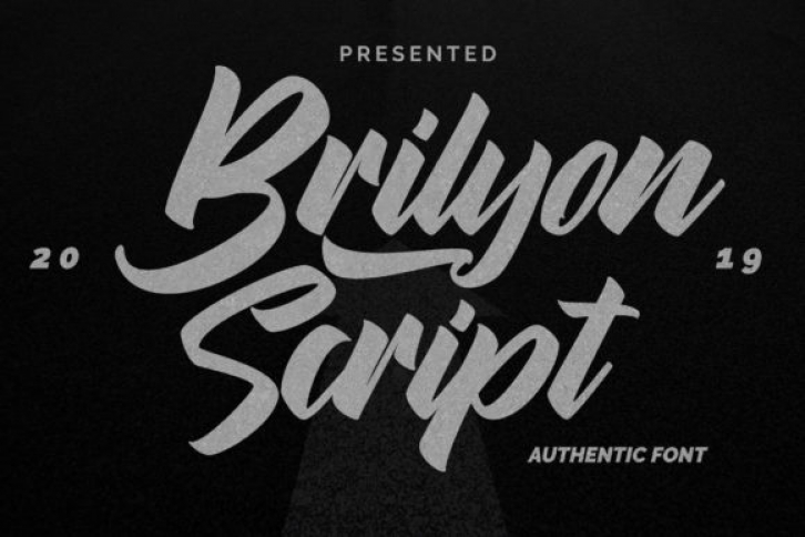 Brylion Script font preview