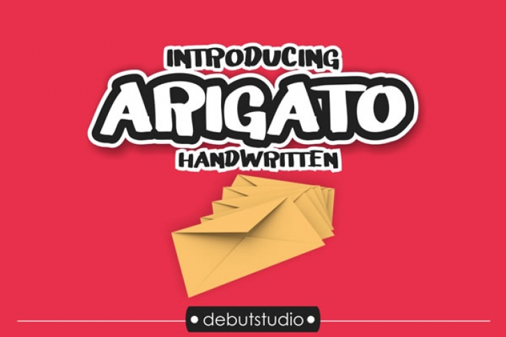Arigato font preview