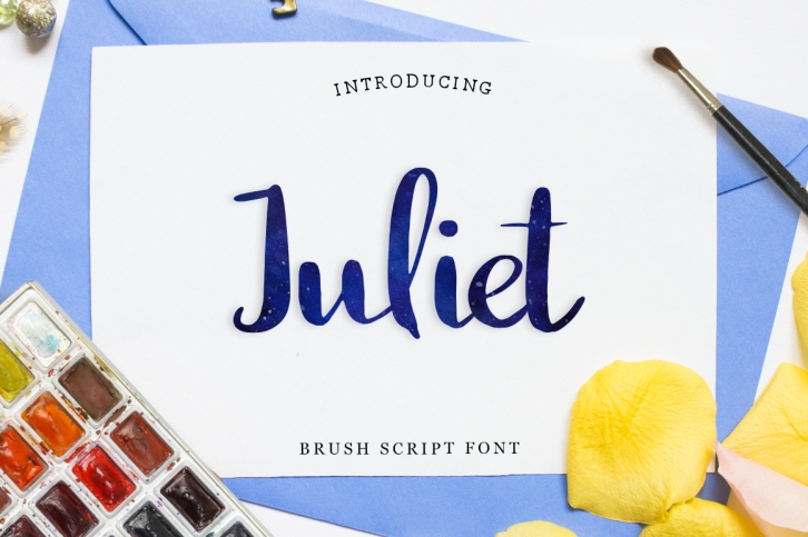 Juliet font preview