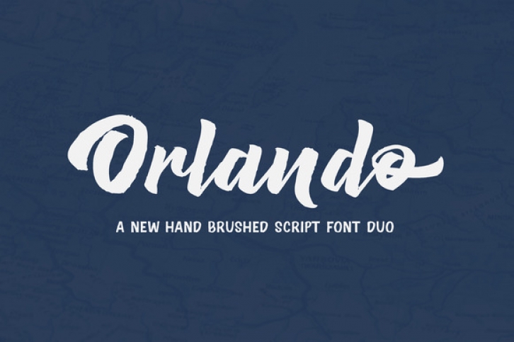 Orlando font preview